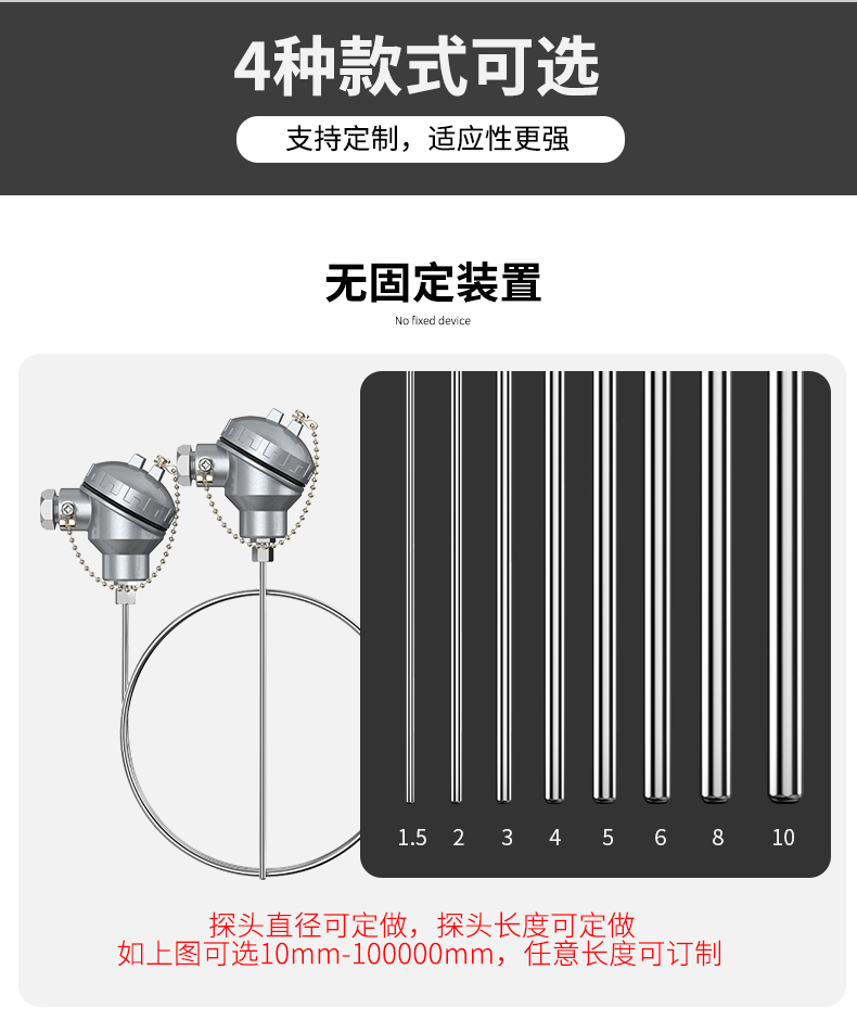 鎧裝熱電偶-阻10_http://m.r260.cn_溫度儀表_第7張